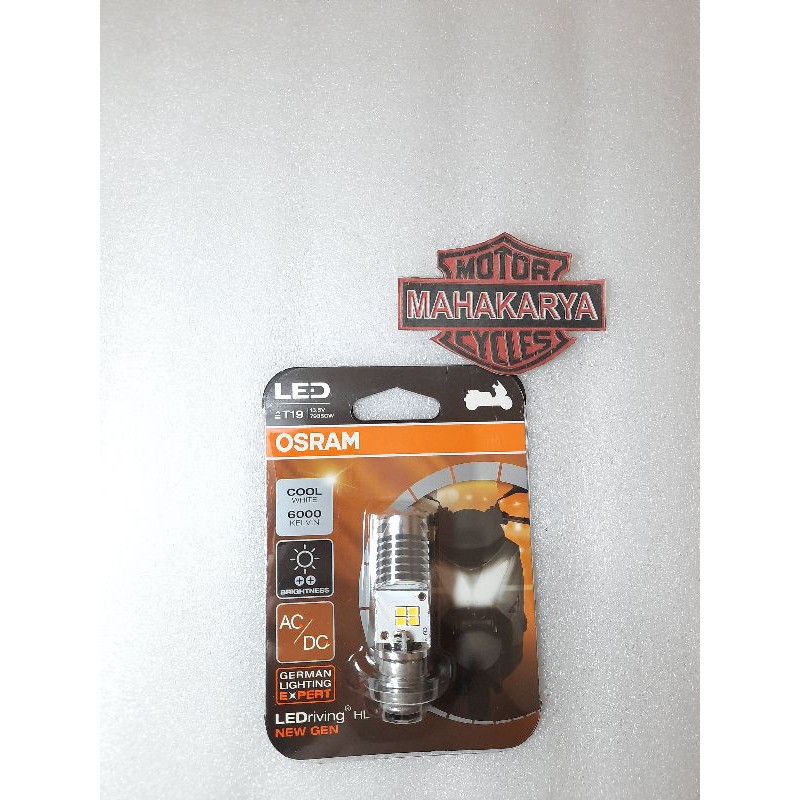 LED DEPAN BEBEK OSRAM 12V WHITE ORIGINAL T19