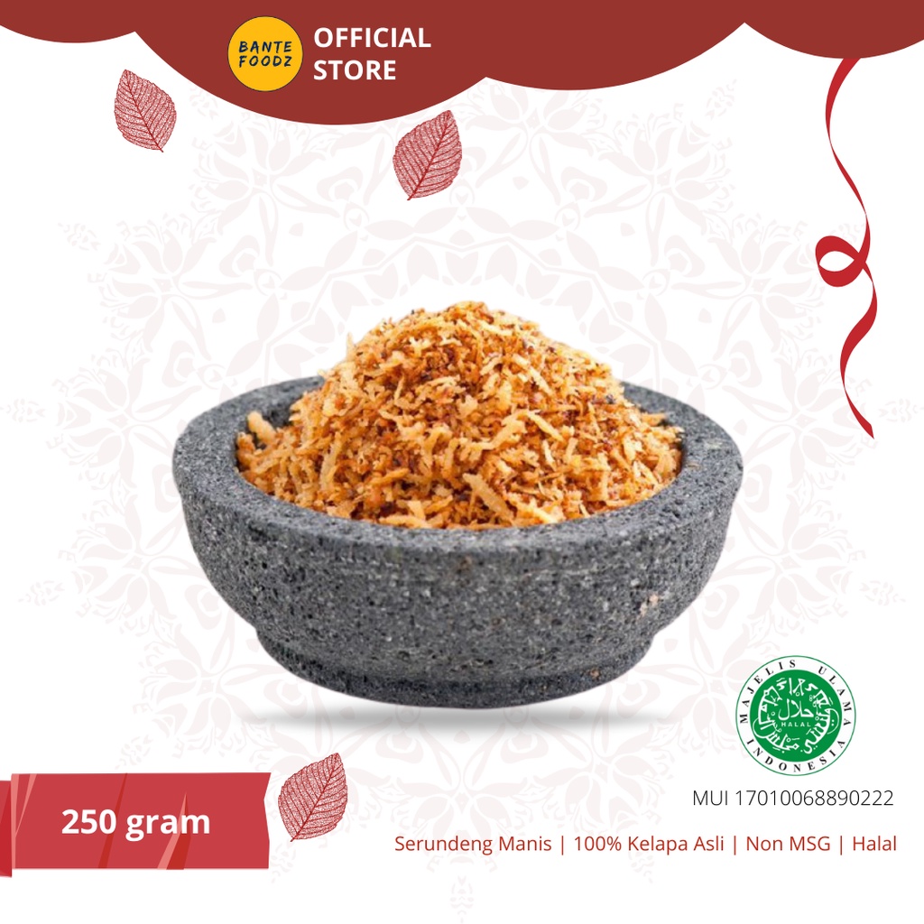 

Serundeng Manis Kelapa / Srundeng Manis Kelapa Siap Makan 250 g