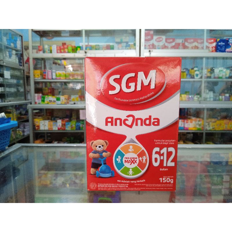 

SGM Ananda 2 (6-12 Bulan) Formula Bayi Bubuk 150gr