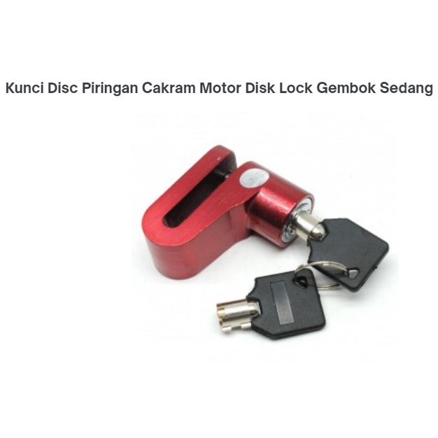 kunci disc cakram igawa/ kunci cakram disk lock / kunci pengaman MOTOR/ gembok cakram disc universal