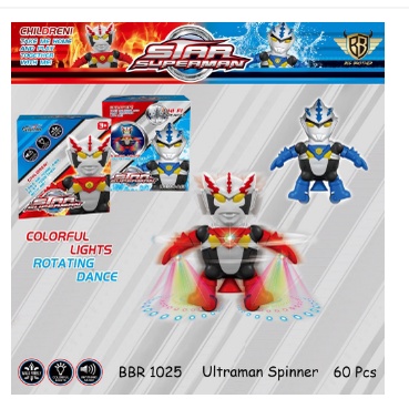 MAINAN ANAK ULTRAMAN SPINNER BBR-1025