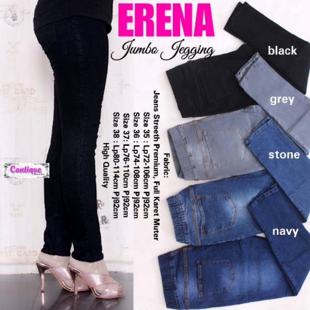 Celana jegging jumbo erena by cantique