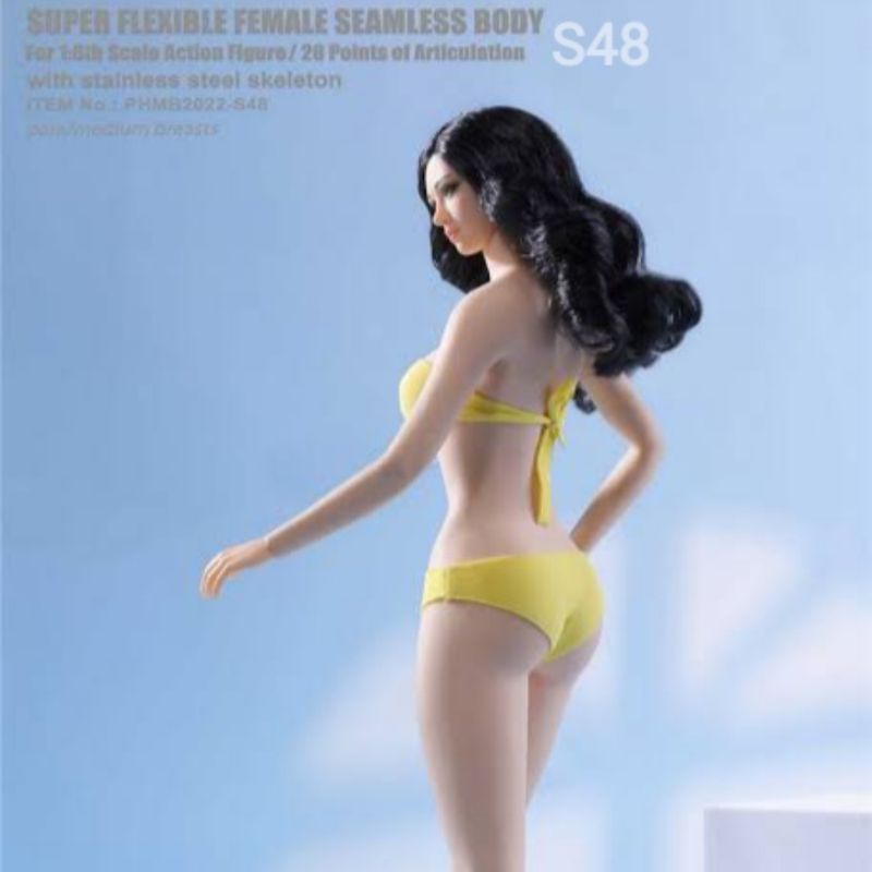 Phicen TBLeague Super Flexible Female Seamless Body With Head [PLBB2022-S48]