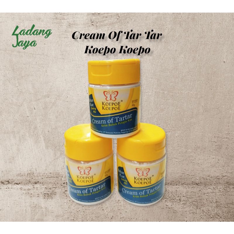 

Cream Of Tartar Bubuk Koepoe Koepoe 43gr