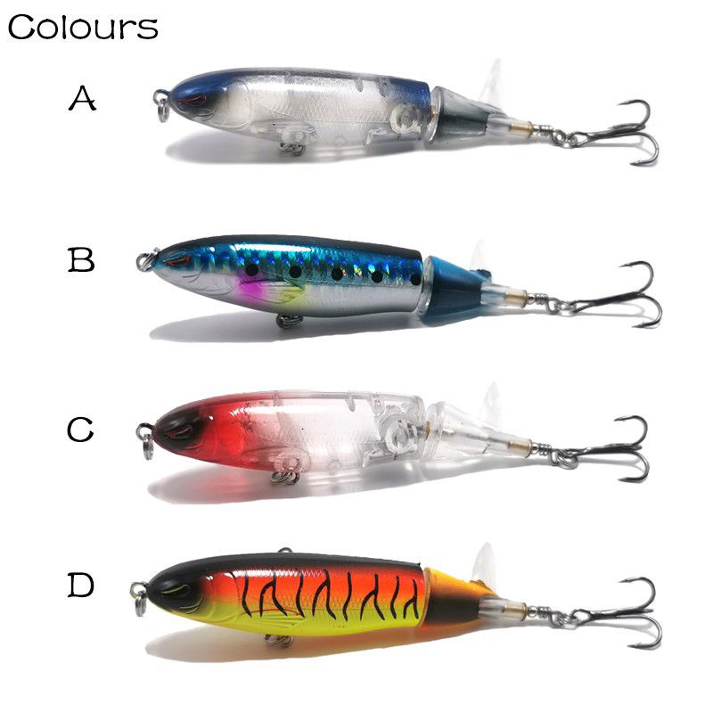 Whopper Plopper 13gr - Umpan Casting Gabus &amp; Toman Propeller Top Water