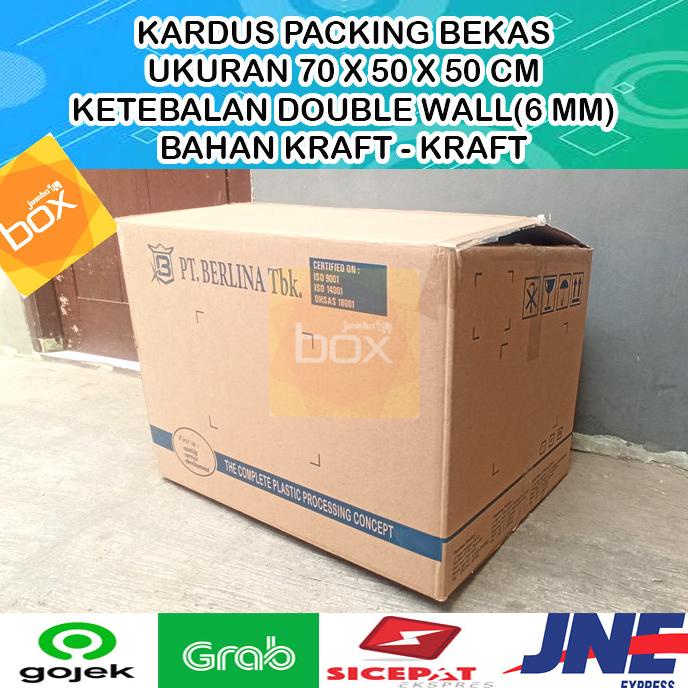 

kardus packing bekas jumbo dus pindahan box penyimpanan tebal 2ply