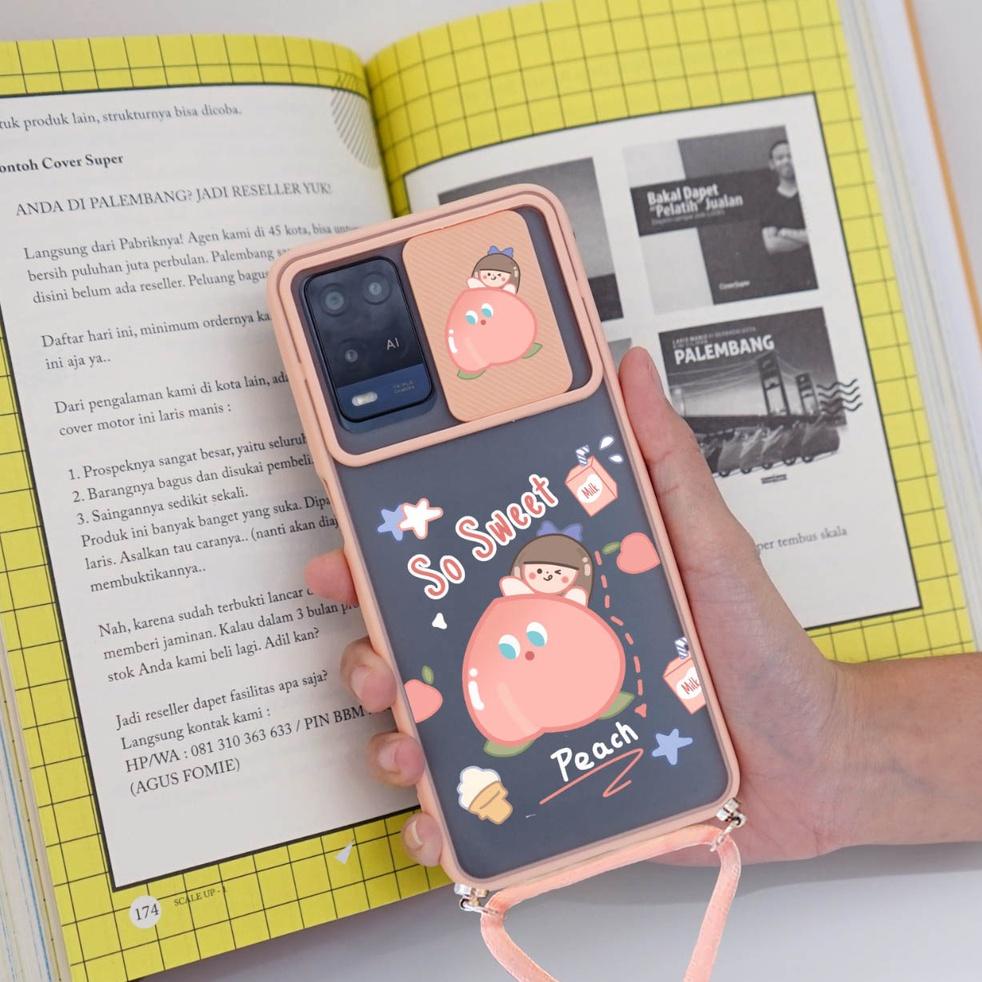 ㆅ (KGT 01) Softcase Slide Tali Protek Kamera Vivo Y15s - y91 - y93 - y71 - y12 - y11 - y17 - y15 - y