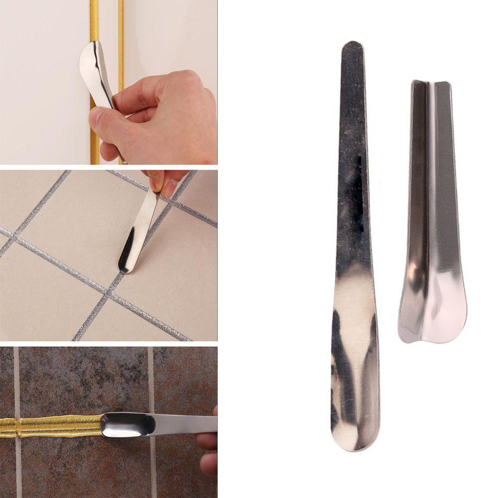 POPULAR Populer Alat Jahitan Ubin Keramik Alat Konstruksi Tangan Yin Yang Corner Shovel Remover Dempul Dinding Baja