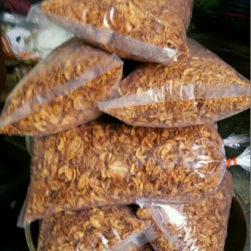 

bawang goreng(170gr) kemasan plastik bawang brebes