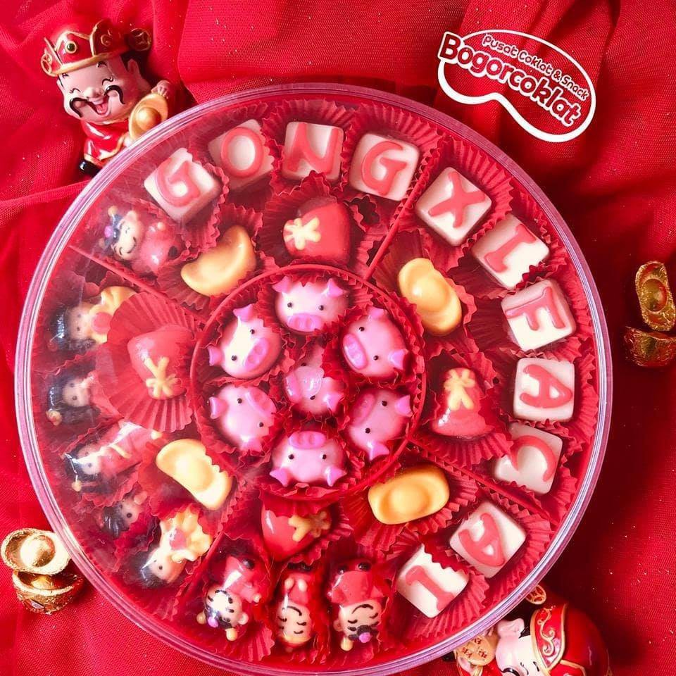 

Coklat Imlek Babi Gongxifacai