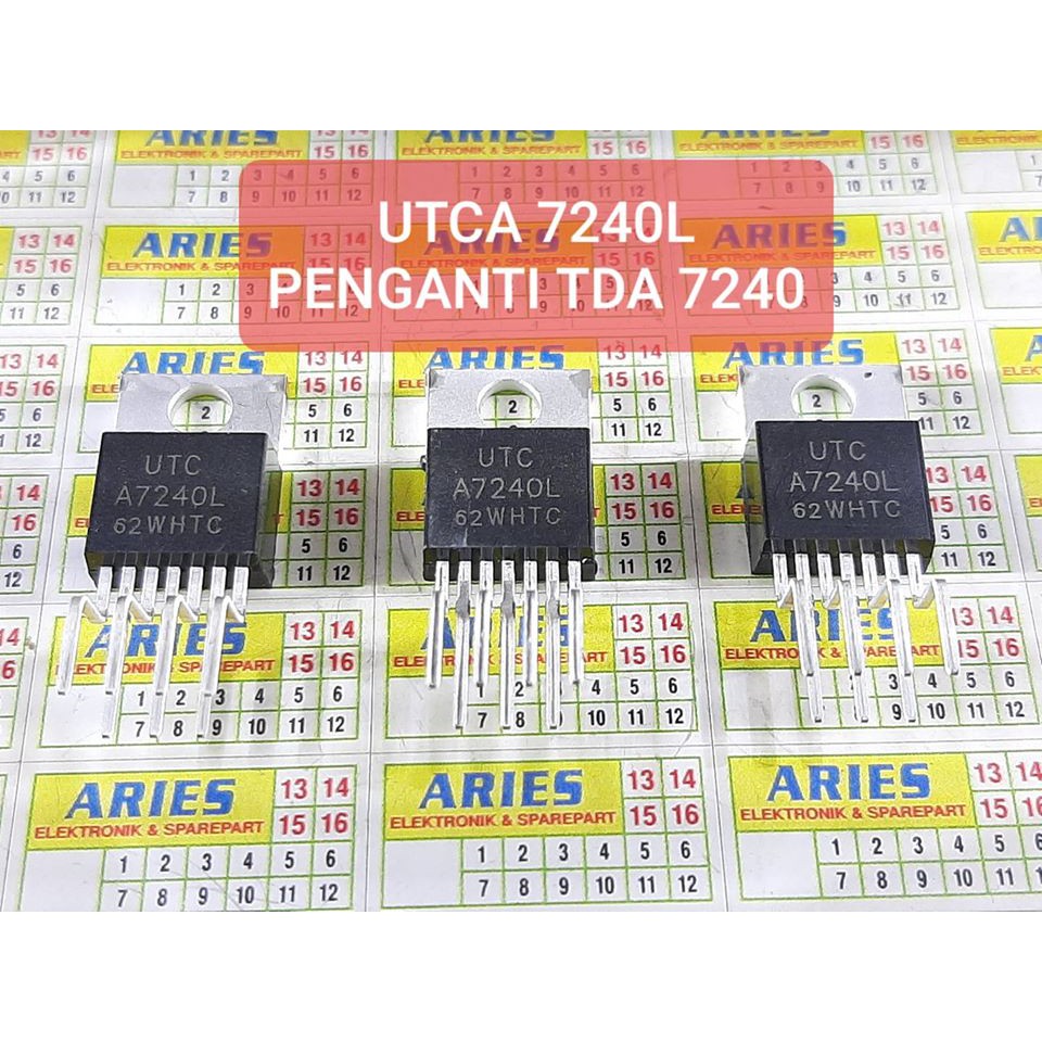 UTC 7240 PENGGANTI TDA 7240 TDA7240