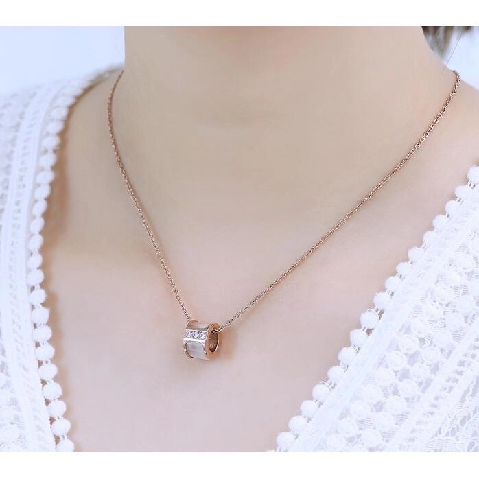 [New] Kalungtitanium mini korea import anti karat hadiah cewek KK112