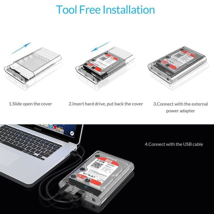 ORICO 3139U3 3.5 inch External Hard Drive Enclosure