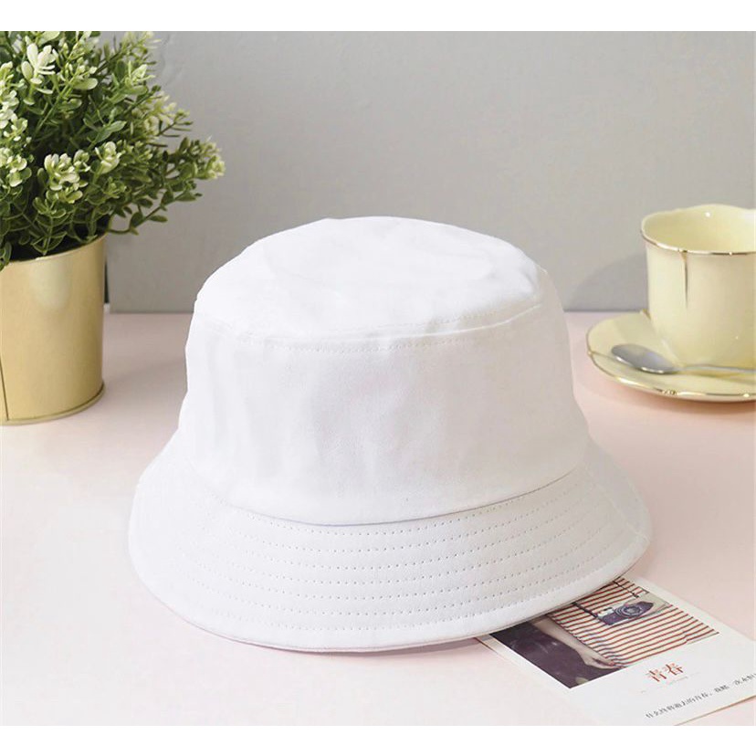 Topi Bucket Bulak Balik / Bahan Dobel Bisa Bolak-Balik bahan tebal