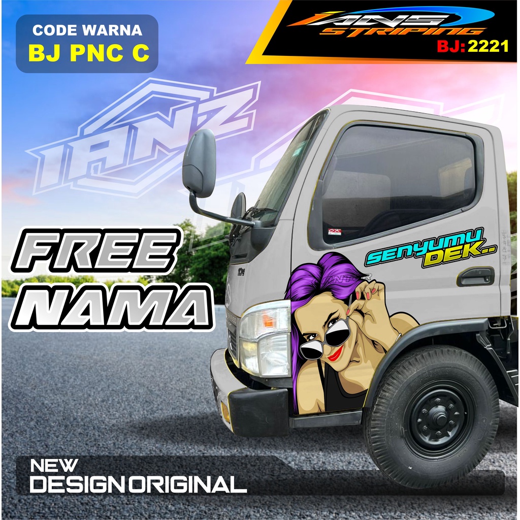 STIKER DECAL PINTU TRUK FUSO RAGASA / DECAL PINTU DUMTRUK  / STIKER MOBIL TRUK / STIKER PINTU TRUK KEREN