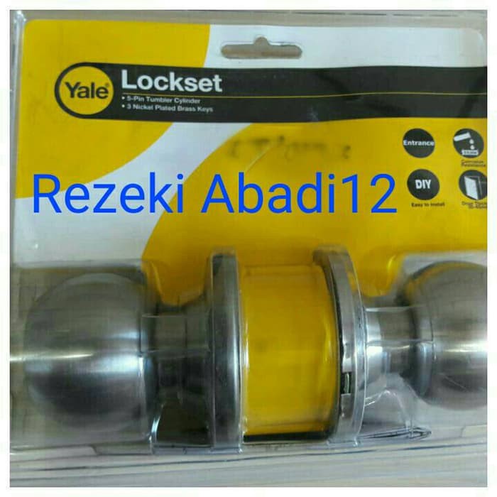 Jual  Kunci Bulat Yale   Kunci Kamar Mandi
