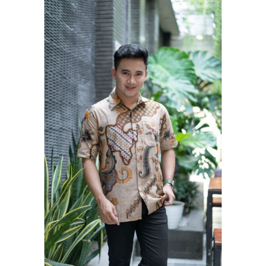 BAJU BATIK PRIA NAKULA BATIK KEMEJA BATIK PRIA LENGAN PENDEK