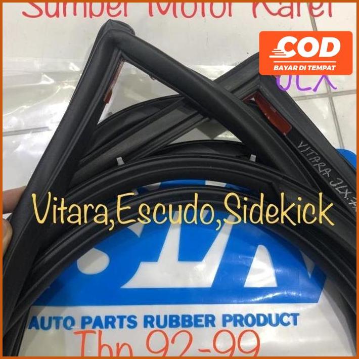 Sparepart Mobil Karet Pintu Vitara/ Sidekick/ Escudo New Produk Rekomendasi
