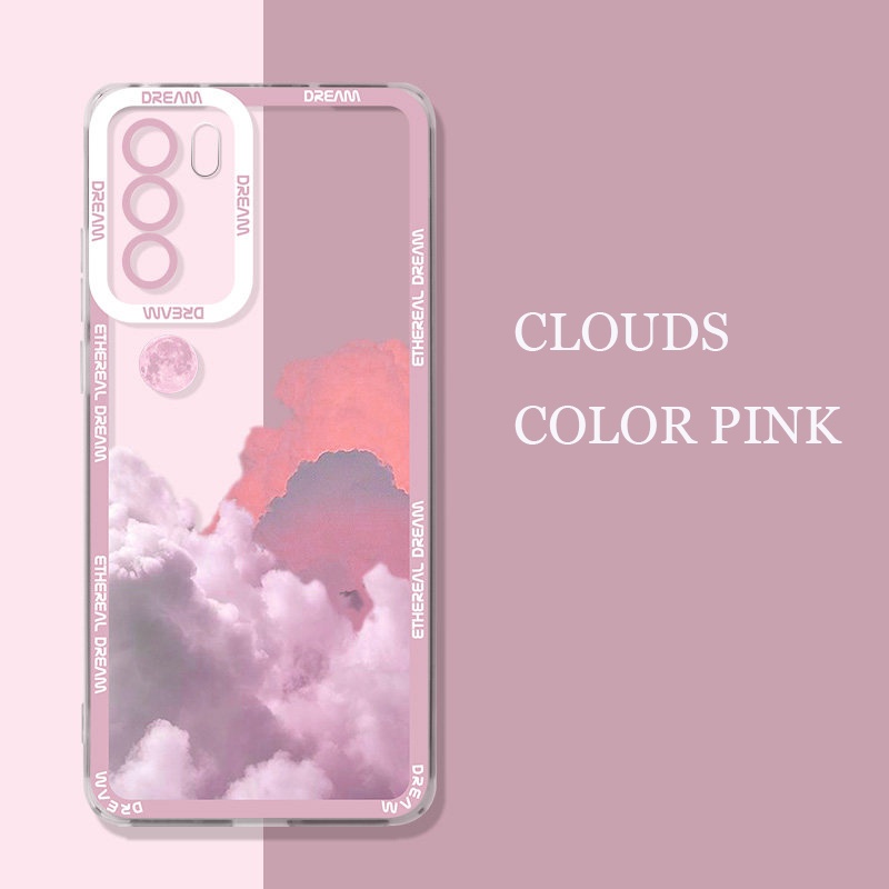 Soft Case Transparan Motif Matahari Terbenam Untuk Huawei Y7A Nova 5T 3i Y7 Pro Y9S Y9 Prime 2019 P20 P30 Lite P40