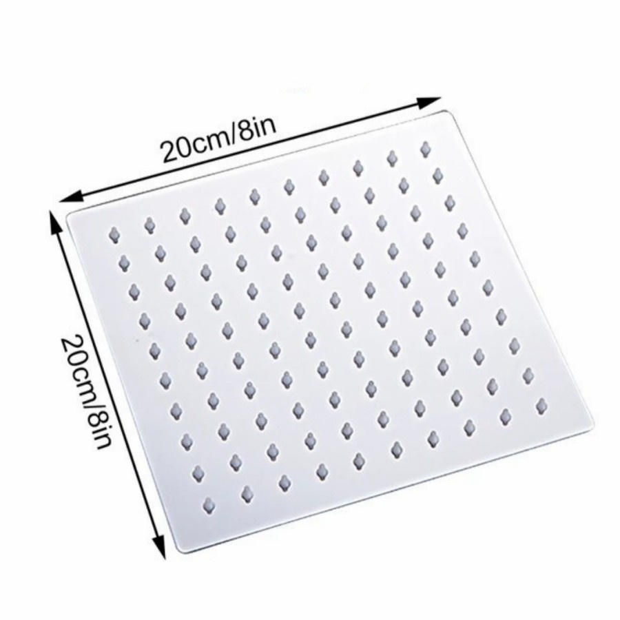 Kepala Shower Kotak Rain Head shower Kotak 8 inch