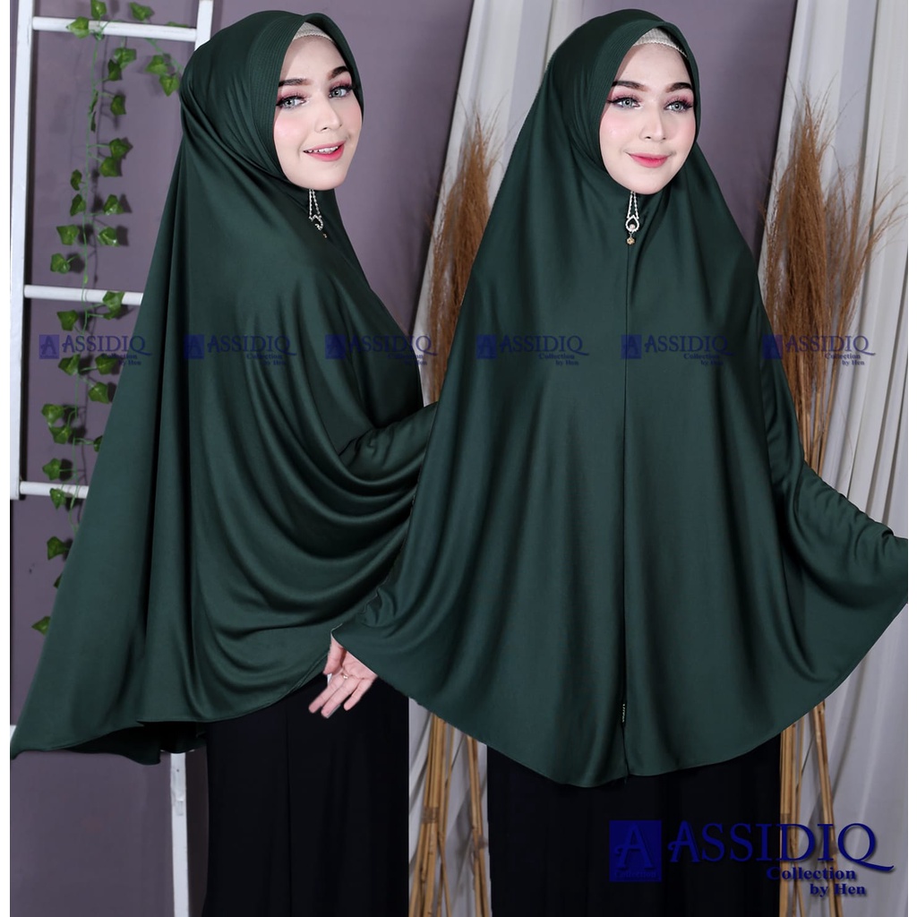 KHIMAR JILBAB JUMBO/HIJAB ORIGINAL ASSIDIQ / HIJAB JUMBO MURAH / HIJAB XXL POLOS
