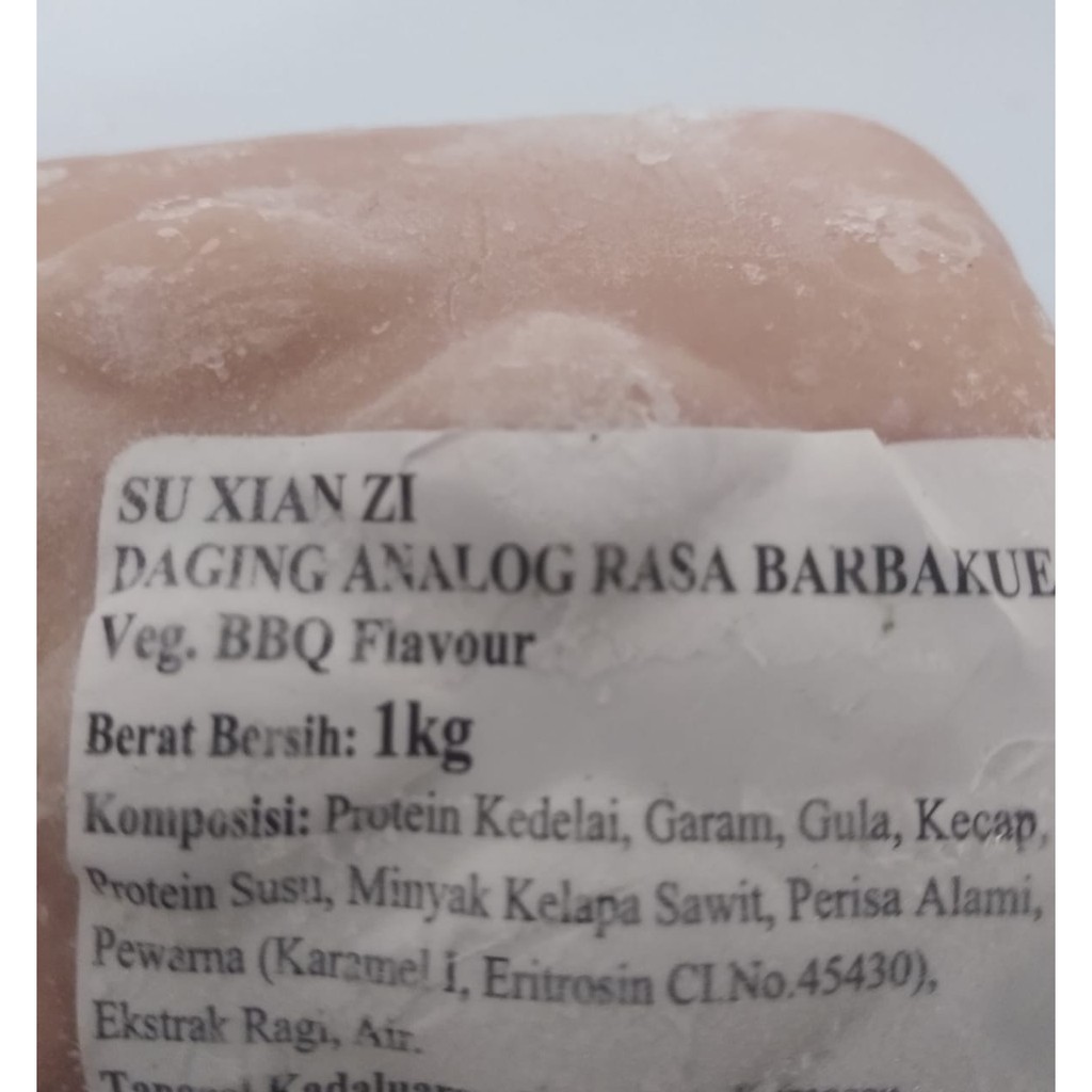 

Su Xian Zi Ham BBQ/AYAM Vegetarian / Ham Merah/Putih 1 kg
