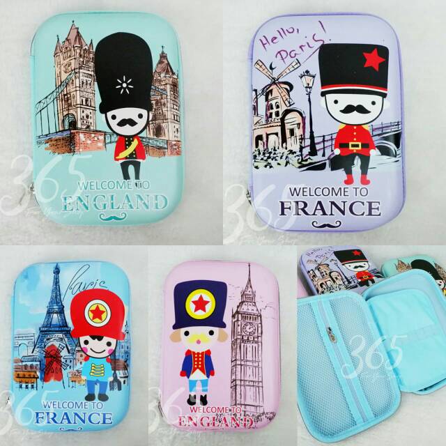 

Tempat pensil anak hardcase london soldier
