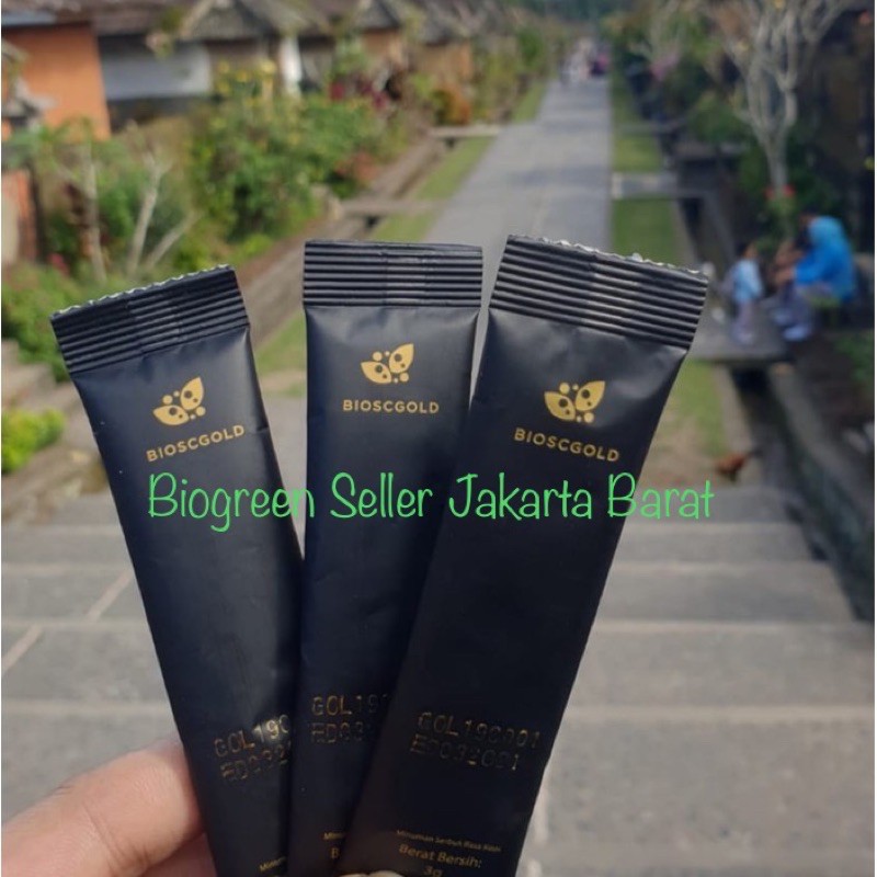 Biogreen BioGold Bio Sc Gold Asli | BioSc Gold BioScGold Apple Stemcell PER SACHET
