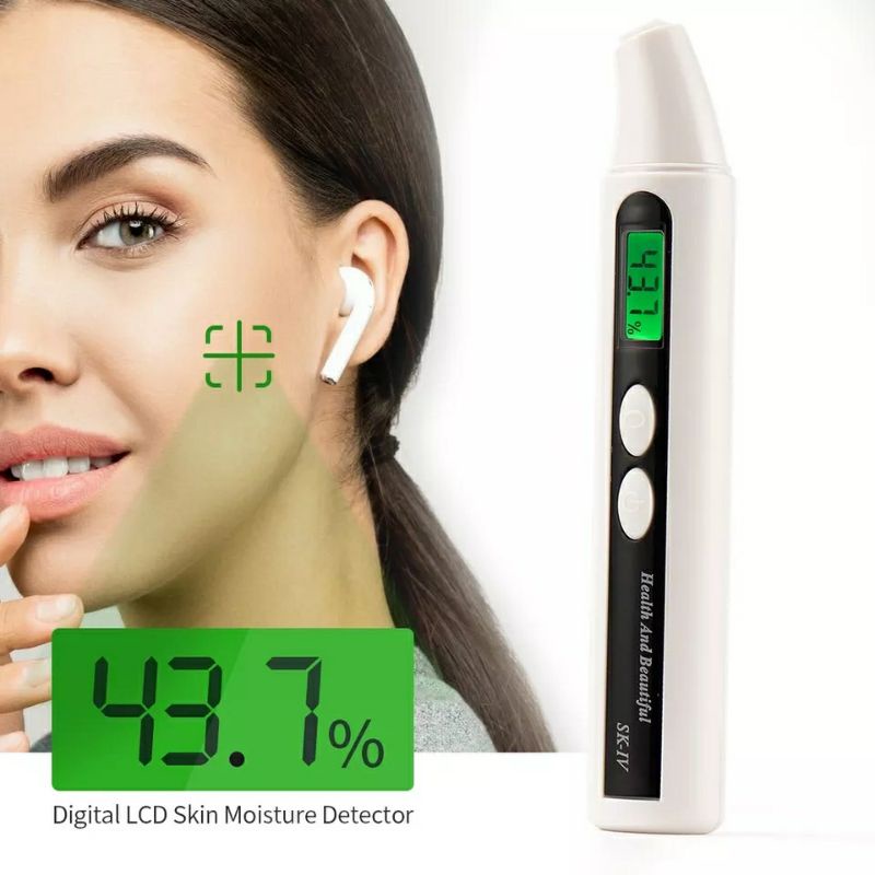 Skin care tools Facial Tester Detector Alat Cek Kulit Wajah Alat Cek Kelembaban kulit wajah