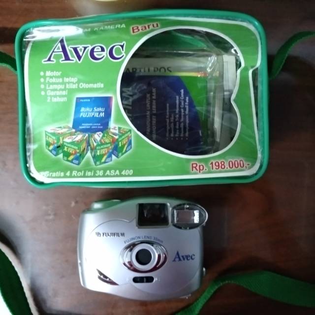 CAMERA kamera baru NEW Roll film analog FUJIFILM AVEC automatic 35 mm