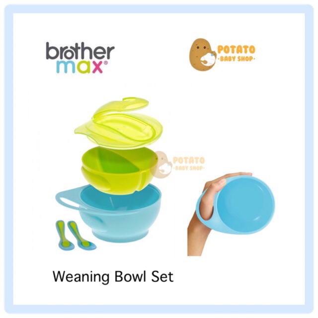 Brother Max Weaning Bowl Set