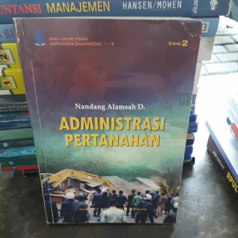 

BUKU ORIGINAL ADMINISTRASI PERTANAHAN