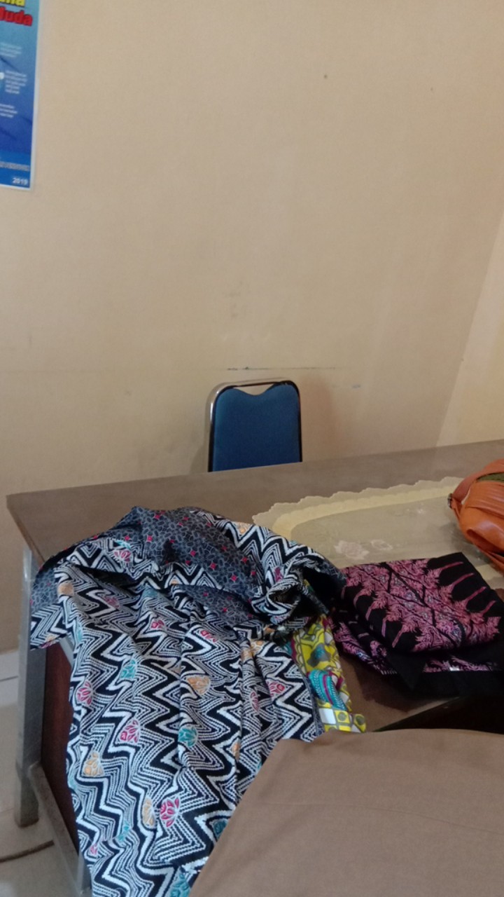 Batik Dolby Dolbi Dobby Doby Tenun Sutra Tulis Katun Atbm Baron Atasan Batik Wanita Sogan Srg308