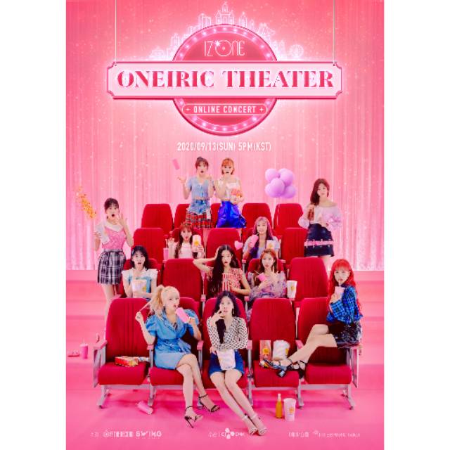 [OPEN SHARING] IZ*ONE / IZONE PHOTOCARD ( PC ) MD ONLINE CONCERT ONEIRIC THEATER [EVENT 3]