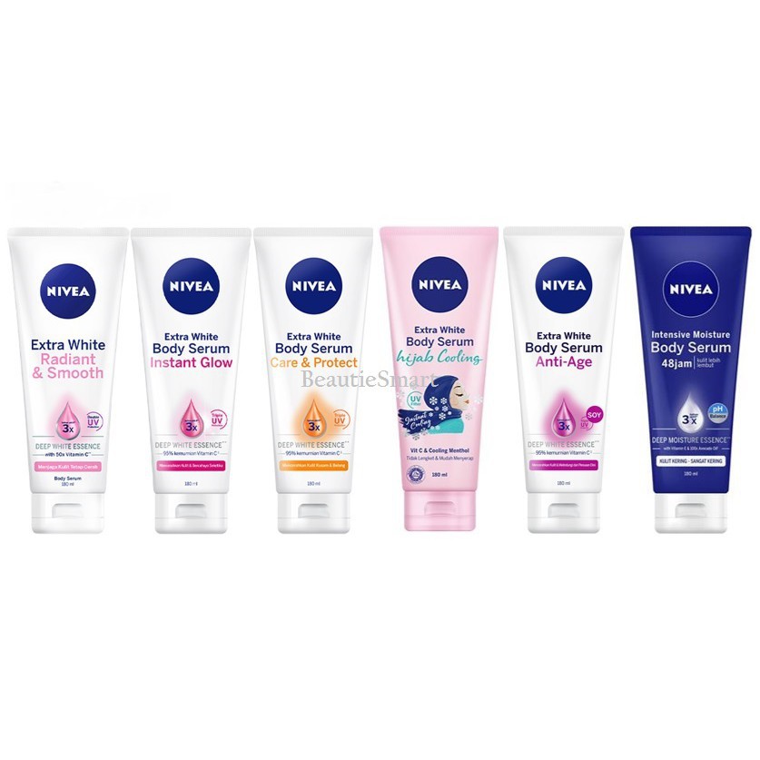 ★ BB ★ NIVEA Body Serum Extra White 180ML