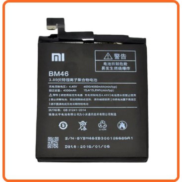 Baterai Xiaomi Redmi Note 3 BM46 Batre Redmi Note 3 Standart Ori Battery