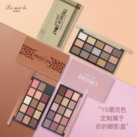 Lameila Eyeshadow Make Up Kit Palette 15 warna cjr 5025