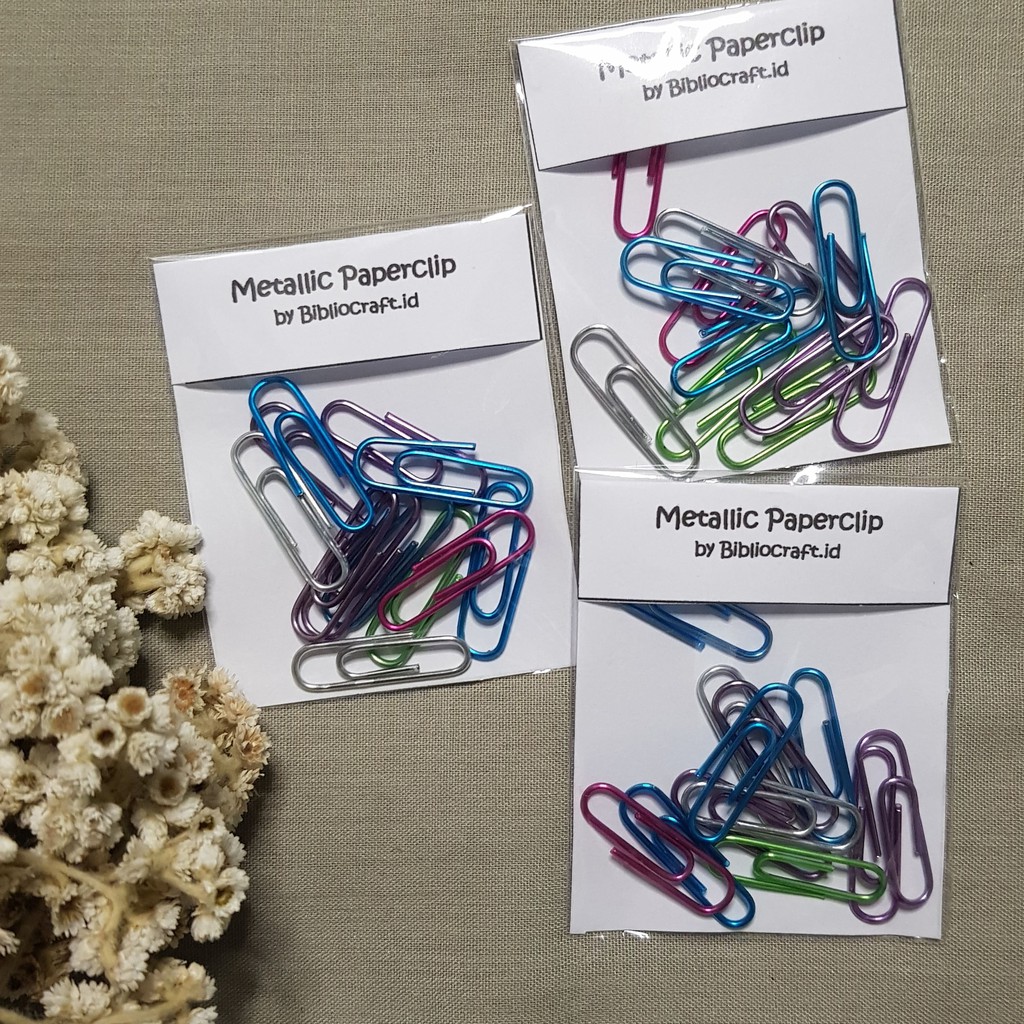 

Metallic Round Clips Paper Klip