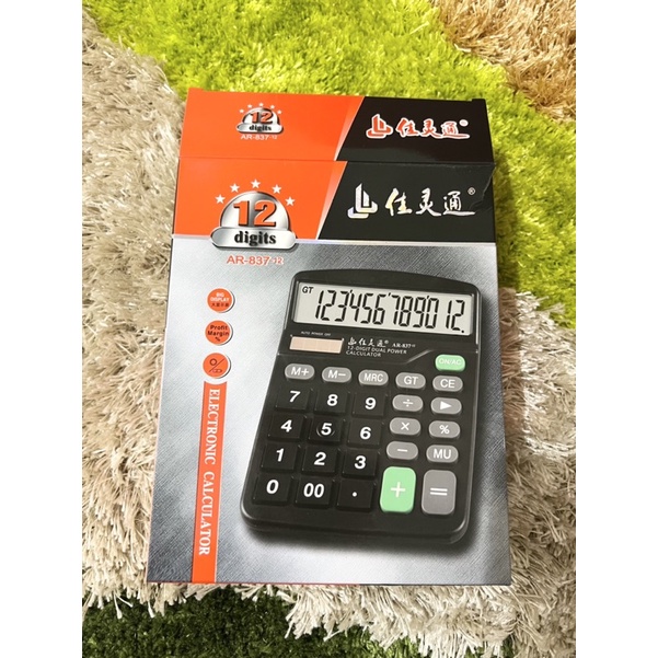 

Kalkulator 12 digit AR-837 dijamin murah!