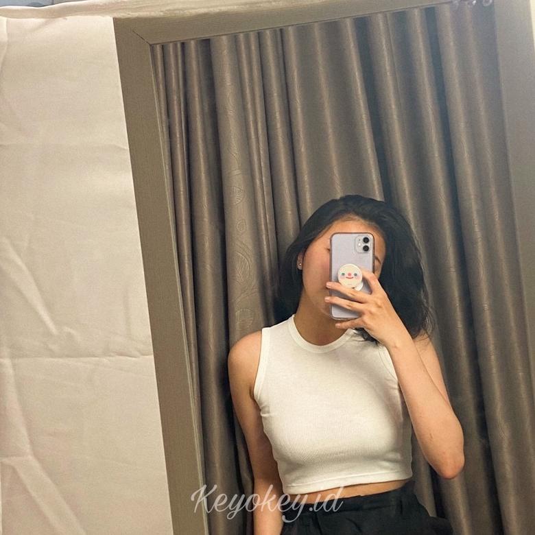 Chloe Rib Crop Top / Rib Top / Crop Top / Baju Rajut / Tank Top