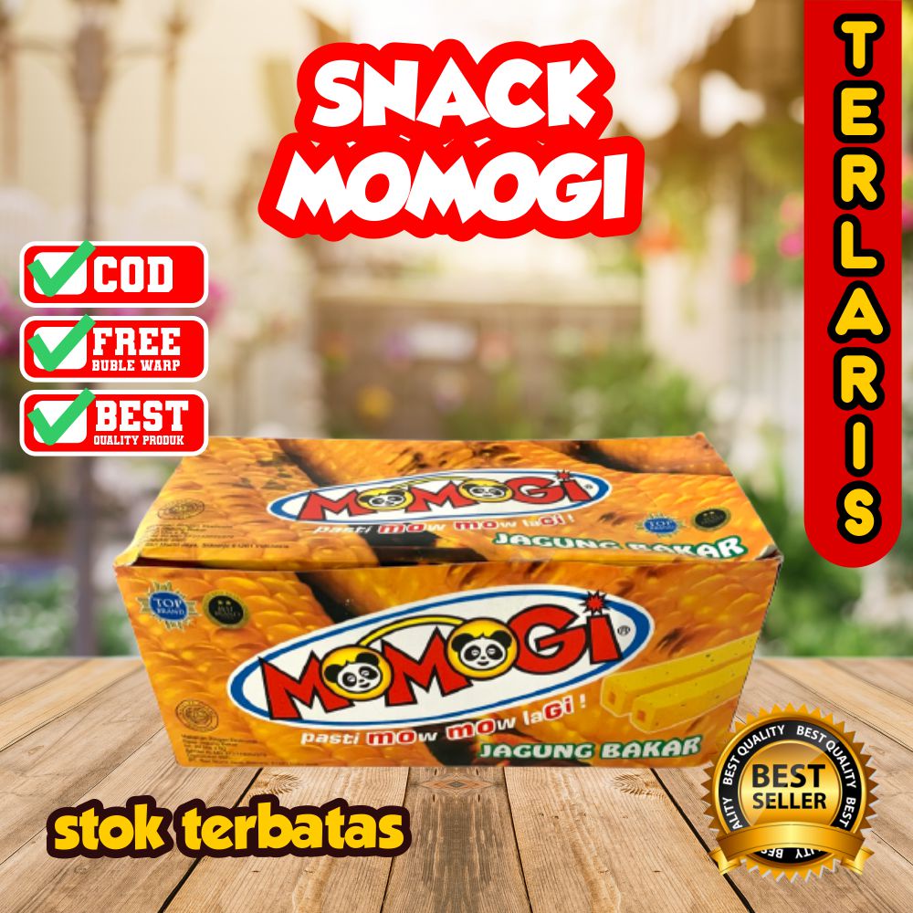 Jual Momogi Snack Wafer Stick Extrudat Makanan Ringan Cemilan Jagung