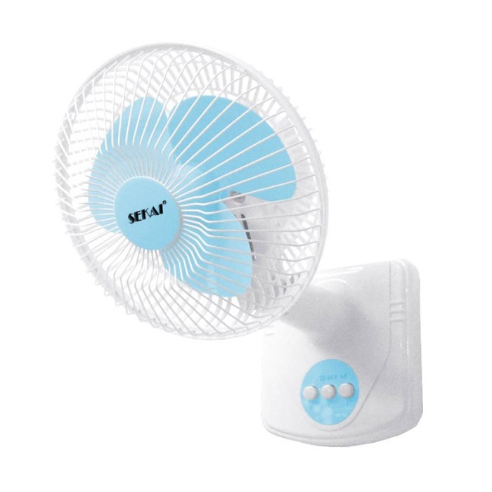 DESK FAN ELECTRIC SEKAI KIPAS ANGIN MEJA SEKAI DFN 701 7INCH