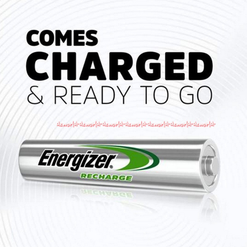 Energizer Batery AAA 2 pcs Baterai Bisa Di Charge Batrai Cas