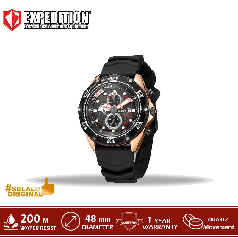 Jam Tangan Expedition E 3007 MC RBRBA E 3007 MCRBRBA Original dan Bergaransi Resmi