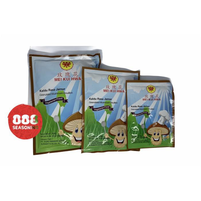 

Kaldu Jamur/ Mushroom Powder Mei Kui Hwa 400G 010
