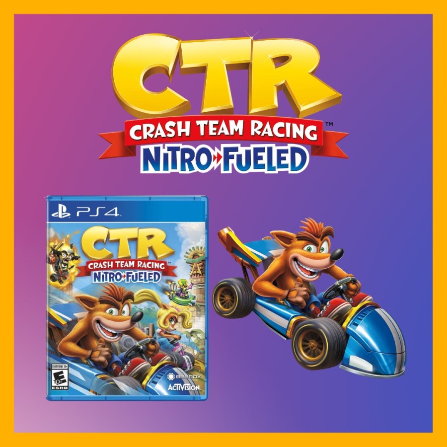CTR Nitro Fueled Playstation 4/Kaset PS4