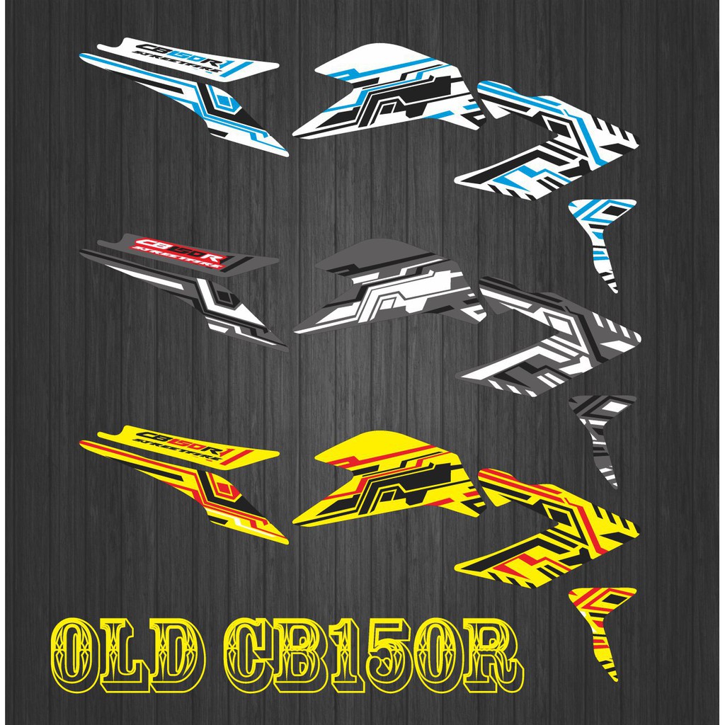 STRIPING STIKER DECAL OLD CB150R GRAFIS