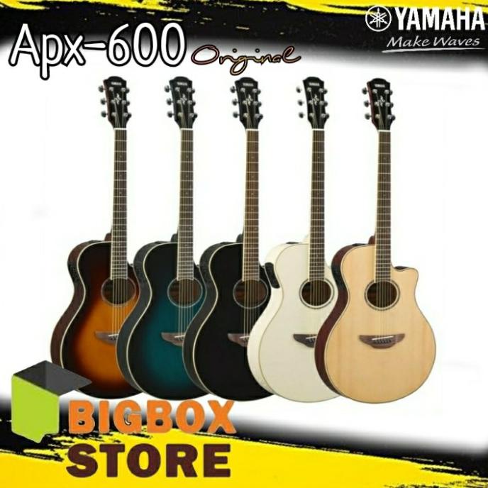 Yamaha Gitar Akustik Elektrik APX-600 / APX600 / APX 600