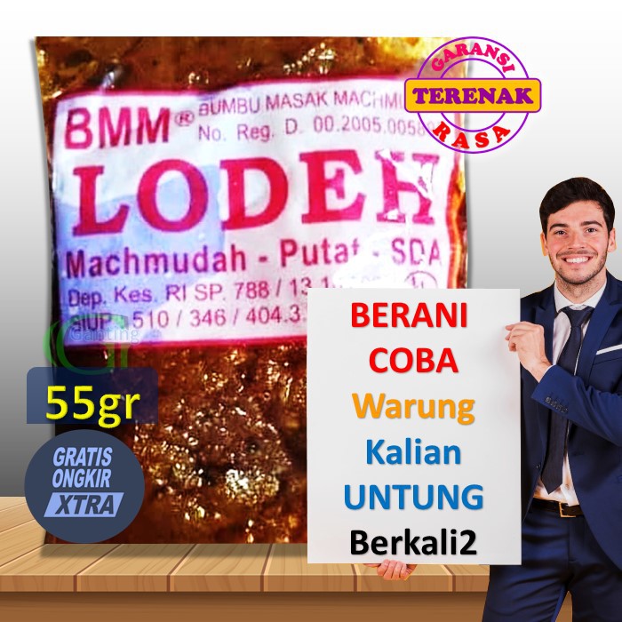 

Bmm Bumbu Lodeh Mahmudah Machmudah( 55Gr 250Gr) Garansi Paling Enak Halus Instan Siap Pakai