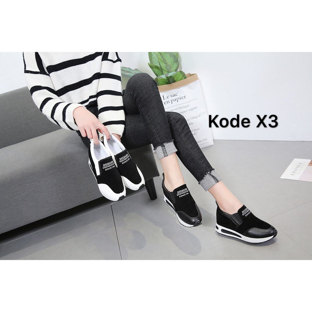Sepatu wanita Wedges Shishang X3 Since 1990 SS415